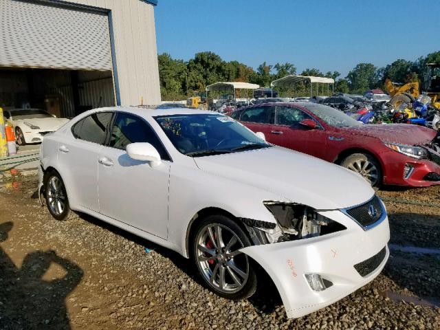 JTHBK262985063344 - 2008 LEXUS IS 250 WHITE photo 1