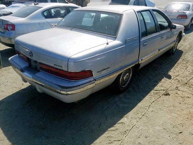 1G4BT5376NR444701 - 1992 BUICK ROADMASTER SILVER photo 4