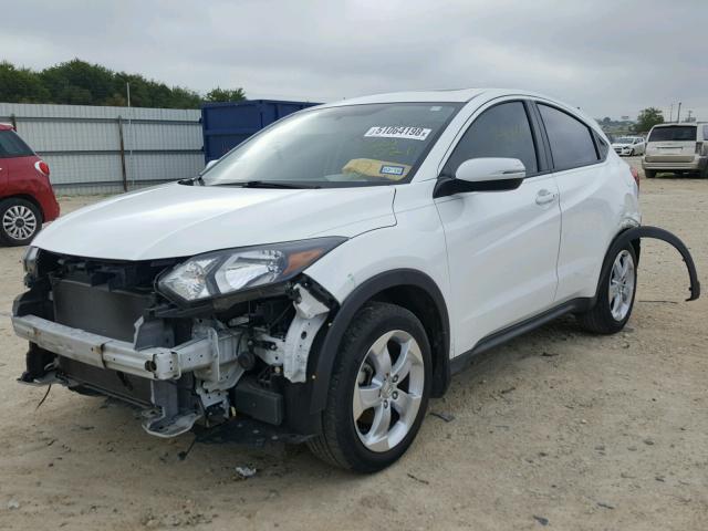 3CZRU5G58GM729021 - 2016 HONDA HR-V EX WHITE photo 2