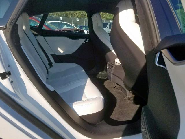 5YJSA1E26KF299861 - 2019 TESLA MODEL S أبيض صورة 6