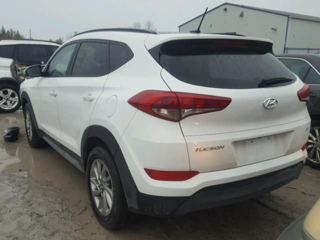 KM8J3CA4XHU508894 - 2017 HYUNDAI TUCSON LIM WHITE photo 3