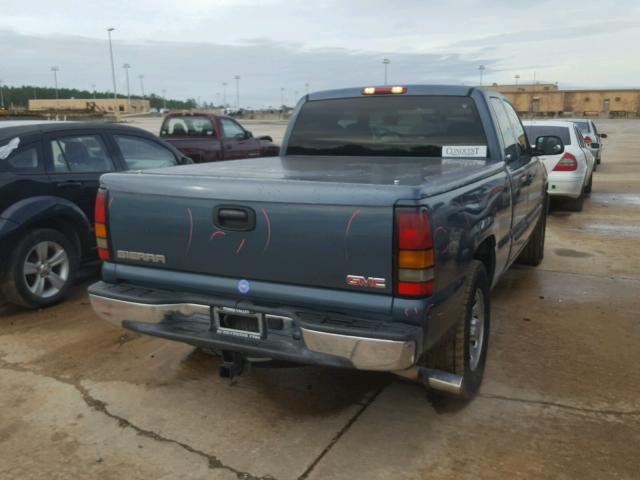 1GTEC19V66Z231734 - 2006 GMC NEW SIERRA BLUE photo 4