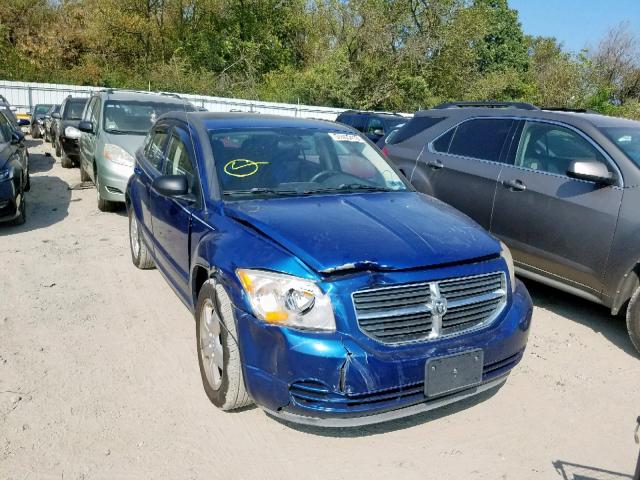 1B3HB48A79D213200 - 2009 DODGE CALIBER SX BLUE photo 1