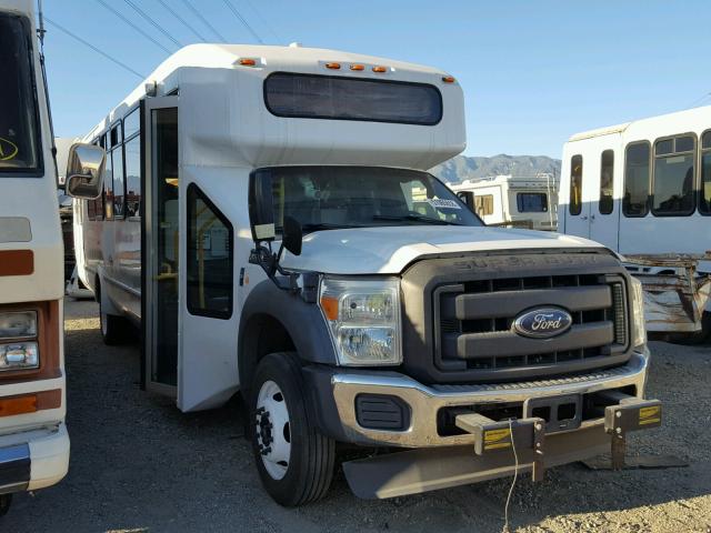 1FDGF5GY3DEA64432 - 2013 FORD F550 SUPER WHITE photo 1