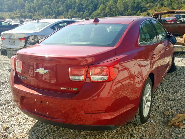 1G11D5RR8DF106537 - 2013 CHEVROLET MALIBU 1LT 红色 照片 4