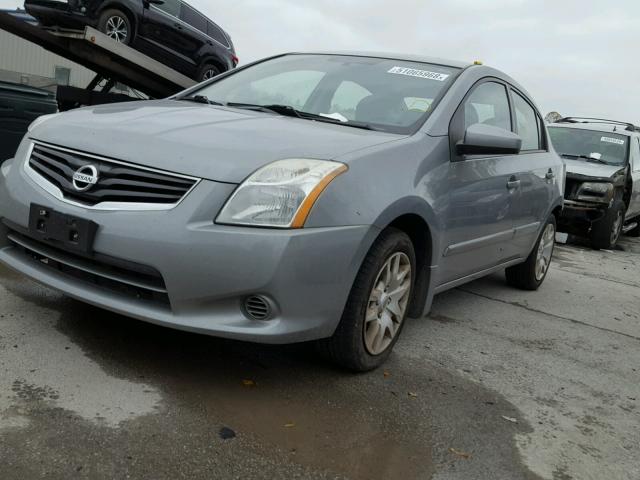 3N1AB6AP5BL665997 - 2011 NISSAN SENTRA 2.0 GRAY photo 2