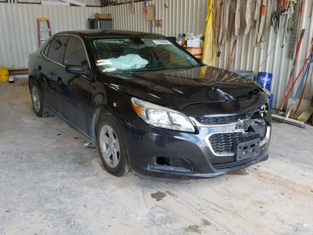 1G11B5SLXEF277139 - 2014 CHEVROLET MALIBU LS BLACK photo 1