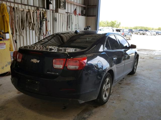 1G11B5SLXEF277139 - 2014 CHEVROLET MALIBU LS BLACK photo 4