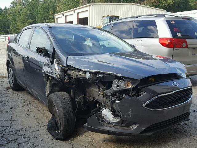 1FADP3E27GL241366 - 2016 FORD FOCUS S GRAY photo 9