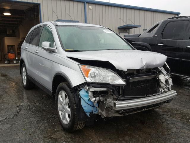 5J6RE38739L022415 - 2009 HONDA CR-V EXL SILVER photo 1