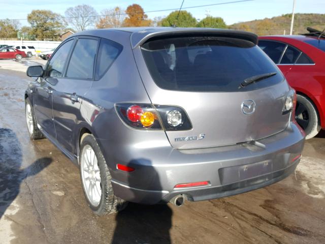 JM1BK343341177537 - 2004 MAZDA 3 HATCHBAC SILVER photo 3