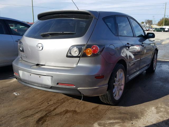 JM1BK343341177537 - 2004 MAZDA 3 HATCHBAC SILVER photo 4