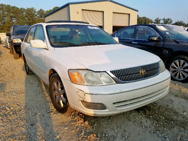 4T1BF28B81U146712 - 2001 TOYOTA AVALON XL WHITE photo 1