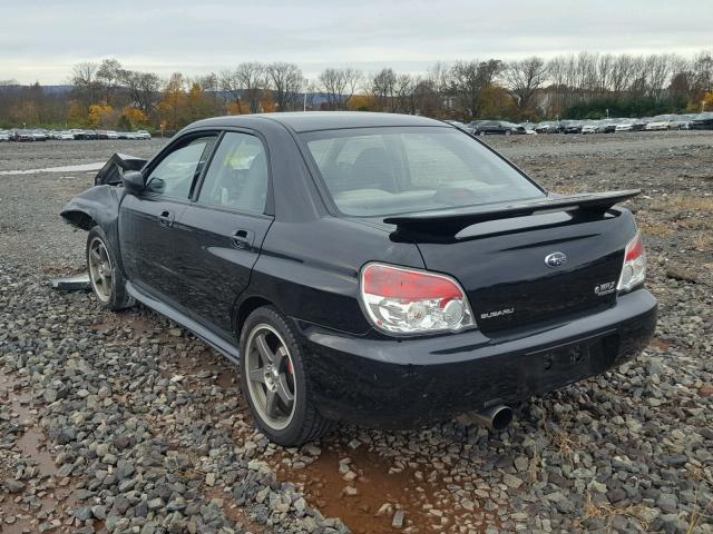 JF1GD74677G504417 - 2007 SUBARU IMPREZA WR BLACK photo 3