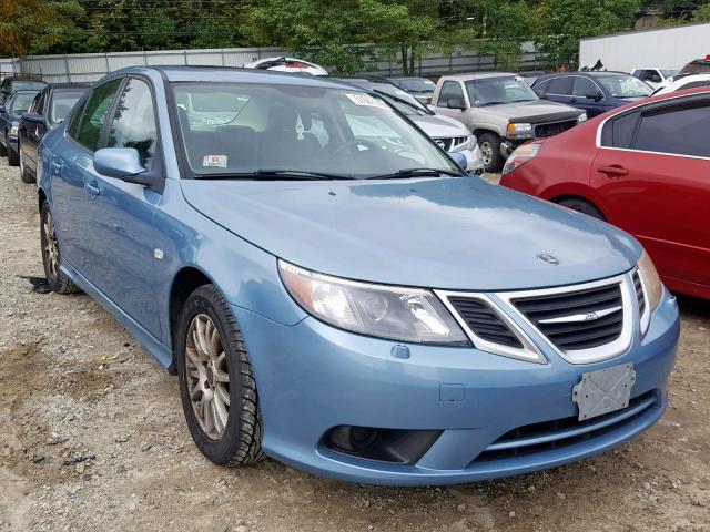 YS3FB49Y981137120 - 2008 SAAB 9-3 2.0T BLUE photo 1