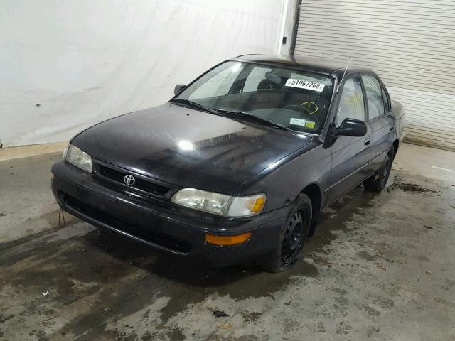 2T1BB02E0VC189970 - 1997 TOYOTA COROLLA DX BLACK photo 2