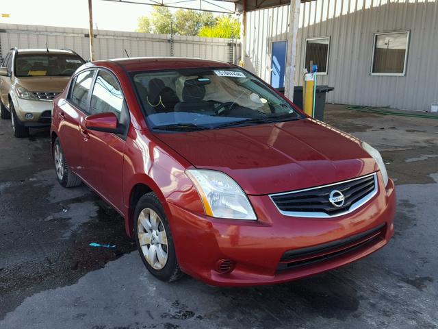 3N1AB6AP7CL648524 - 2012 NISSAN SENTRA 2.0 RED photo 1