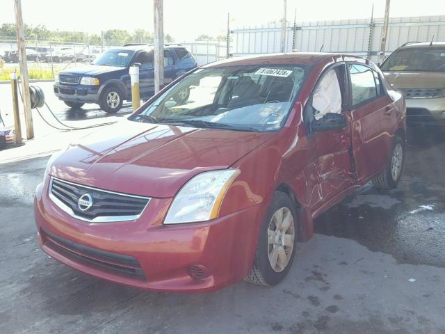 3N1AB6AP7CL648524 - 2012 NISSAN SENTRA 2.0 RED photo 2