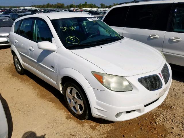 5Y2SL63895Z473662 - 2005 PONTIAC VIBE WHITE photo 1