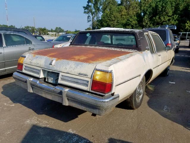 1G3BY37Y0FY318970 - 1985 OLDSMOBILE DELTA 88 R CREAM photo 4