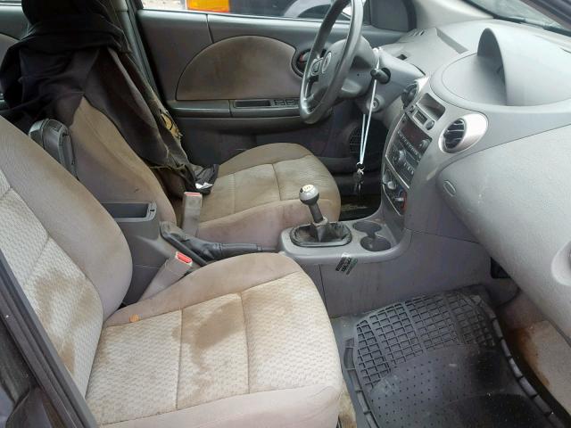 1G8AZ55F76Z173517 - 2006 SATURN ION LEVEL SILVER photo 5