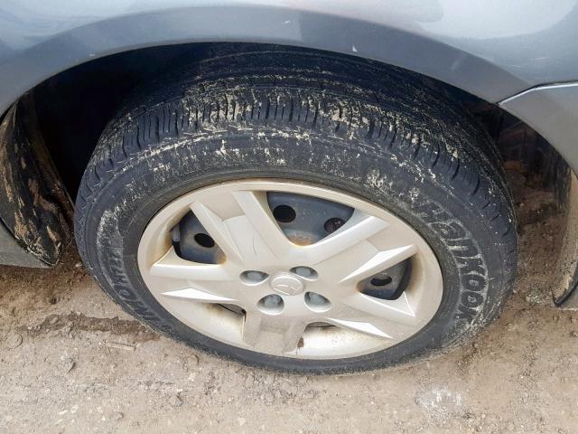 1G8AZ55F76Z173517 - 2006 SATURN ION LEVEL SILVER photo 9