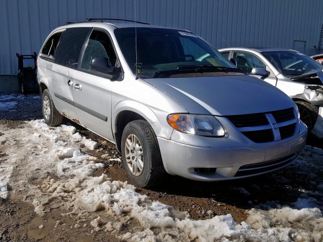 1D4GP24R97B102512 - 2007 DODGE GRAND CARA SILVER photo 1