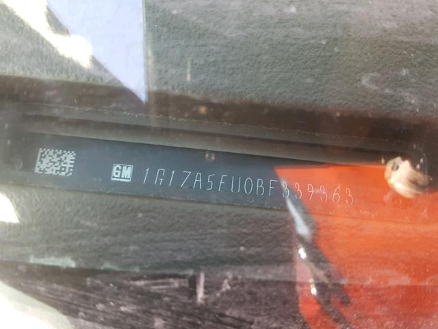 1G1ZA5EU0BF339363 - 2011 CHEVROLET MALIBU LS 棕色 照片 10