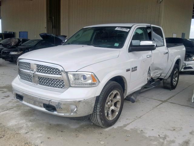 1C6RR7NT3ES164094 - 2014 RAM 1500 LARAM SILVER photo 2