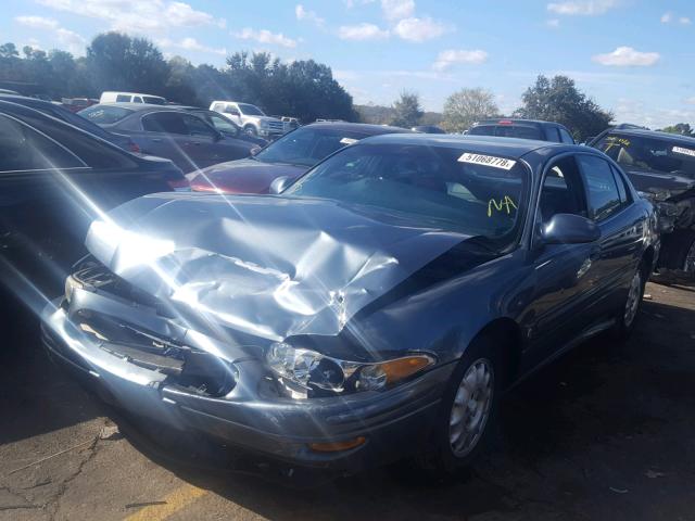 1G4HP54K214274247 - 2001 BUICK LESABRE CU BLUE photo 2