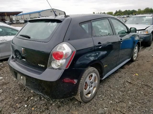 5Y2SP67829Z453256 - 2009 PONTIAC VIBE BLACK photo 4