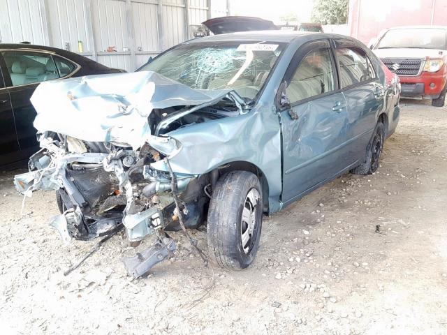 1NXBR32E86Z717154 - 2006 TOYOTA COROLLA CE GREEN photo 2