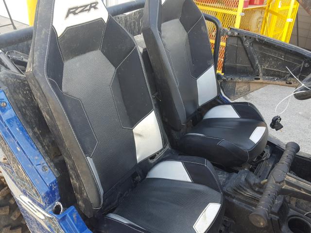 3NSVBE871GF444691 - 2016 POLARIS RZR S 900 BLUE photo 6