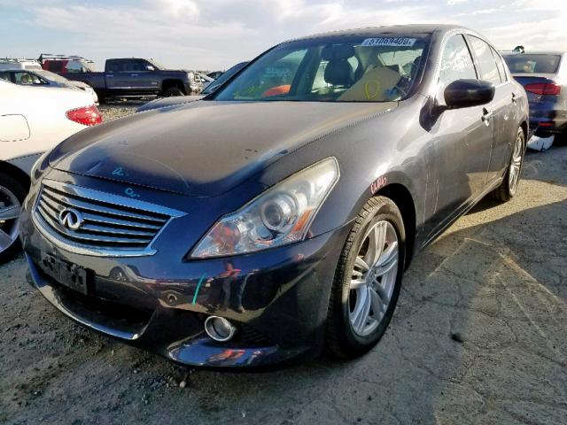 JN1CV6APXBM301838 - 2011 INFINITI G37 BASE BLACK photo 2