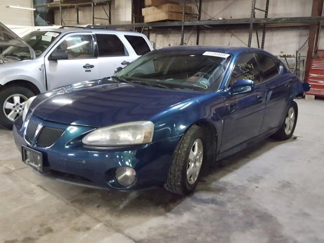 2G2WP552561142939 - 2006 PONTIAC GRAND PRIX BLUE photo 2