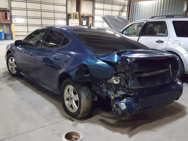 2G2WP552561142939 - 2006 PONTIAC GRAND PRIX BLUE photo 3