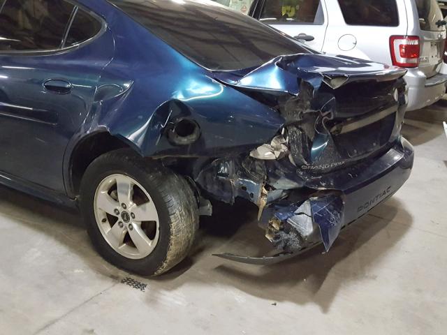 2G2WP552561142939 - 2006 PONTIAC GRAND PRIX BLUE photo 9