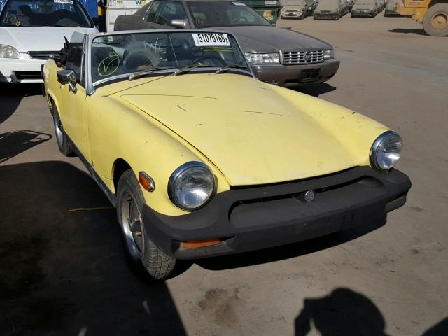 GAN6UG183135G - 1976 MG MGB YELLOW photo 1