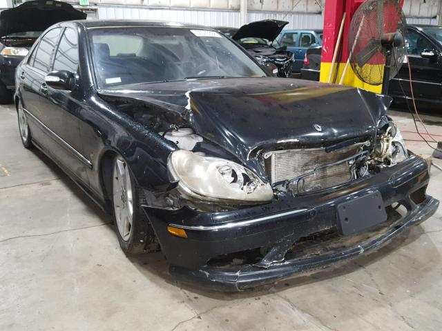 WDBNG84J14A406600 - 2004 MERCEDES-BENZ S 500 4MAT BLACK photo 1