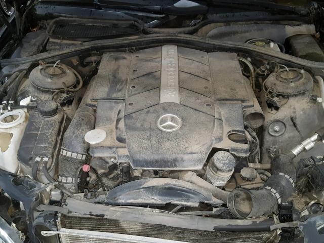 WDBNG84J14A406600 - 2004 MERCEDES-BENZ S 500 4MAT BLACK photo 7