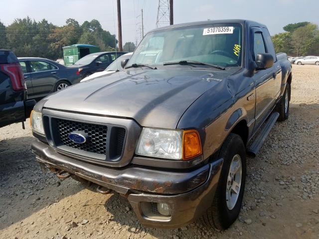 1FTZR45E54PA87190 - 2004 FORD RANGER SUP CHARCOAL photo 2