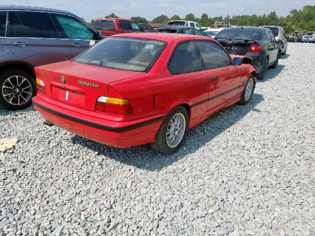 WBABF332XREF47637 - 1994 BMW 325 IS RED photo 4