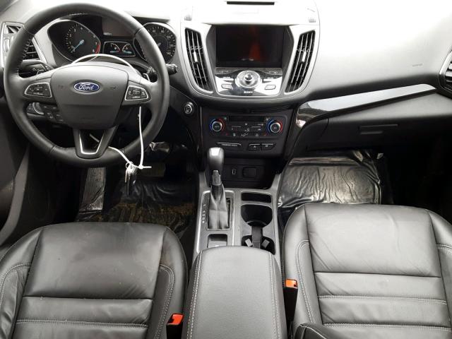 1FMCU9J98HUE08376 - 2017 FORD ESCAPE TIT SILVER photo 10