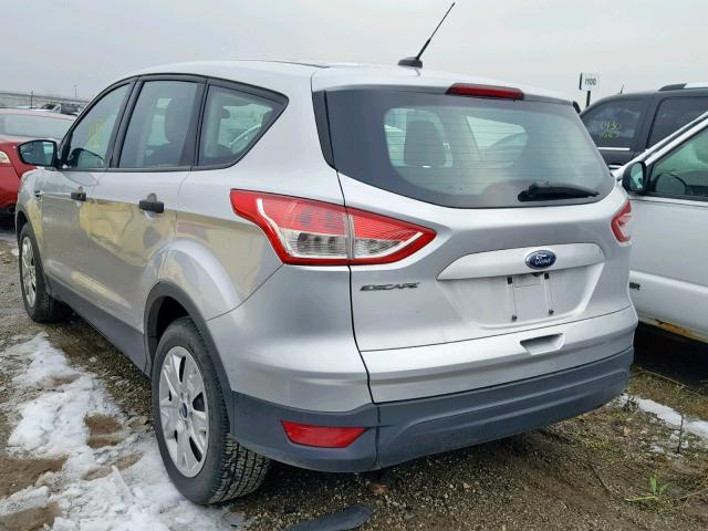 1FMCU0F72EUC82174 - 2014 FORD ESCAPE S SILVER photo 3