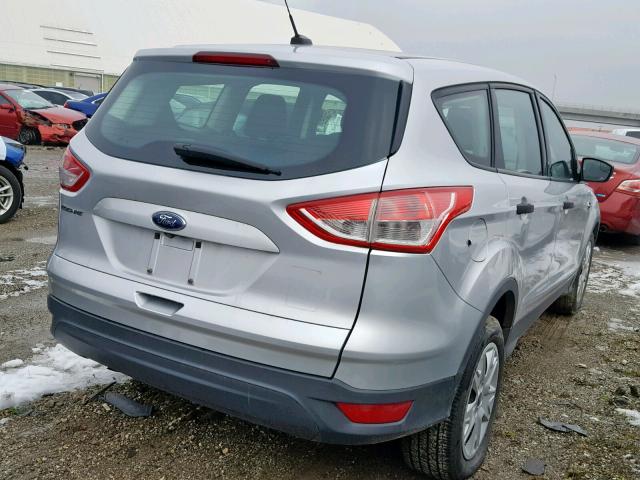 1FMCU0F72EUC82174 - 2014 FORD ESCAPE S SILVER photo 4