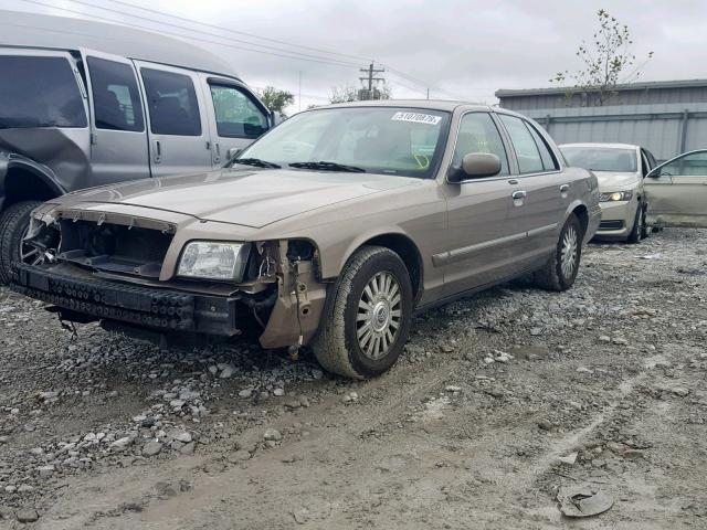 2MEFM75V86X614458 - 2006 MERCURY GRAND MARQ TAN photo 2