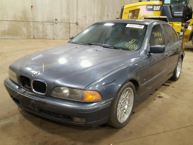 WBADN6341YGM65178 - 2000 BMW 540 I AUTO BLUE photo 2