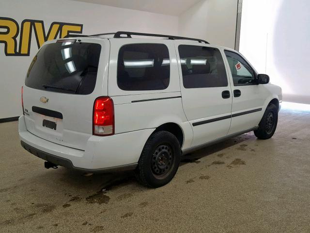 1GNDV03L75D305091 - 2005 CHEVROLET UPLANDER WHITE photo 4