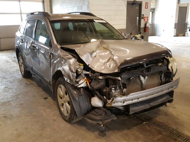 4S4BRDJC0A2370428 - 2010 SUBARU OUTBACK 3. GRAY photo 1