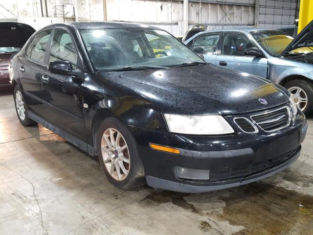 YS3FB49S931033389 - 2003 SAAB 9-3 LINEAR BLACK photo 1